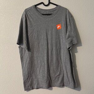 Nike Heather Gray Short Sleeve Tee